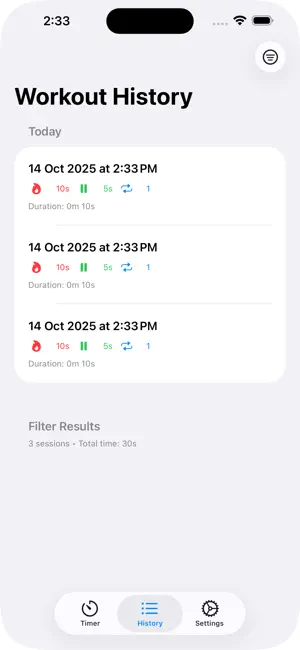 FitIntervals: HIIT Timer screenshot 4