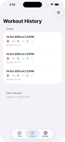 FitIntervals: HIIT Timer Screenshot 4 of 5