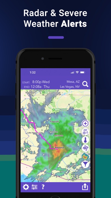 Drive Weather with CarPlay Screenshot