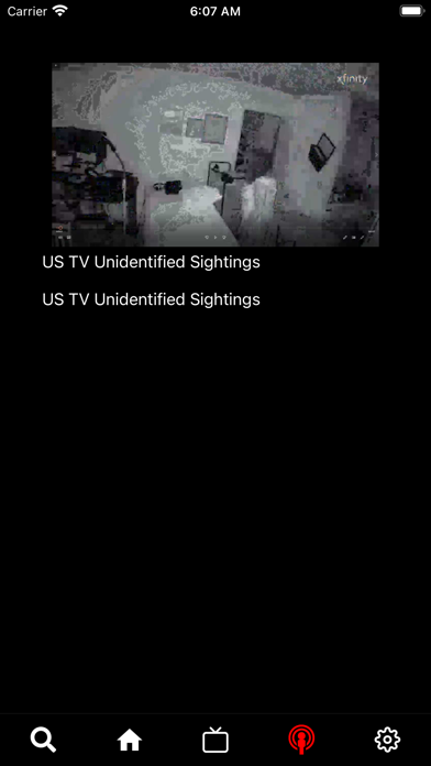 US TV Unidentified Sightings Screenshot