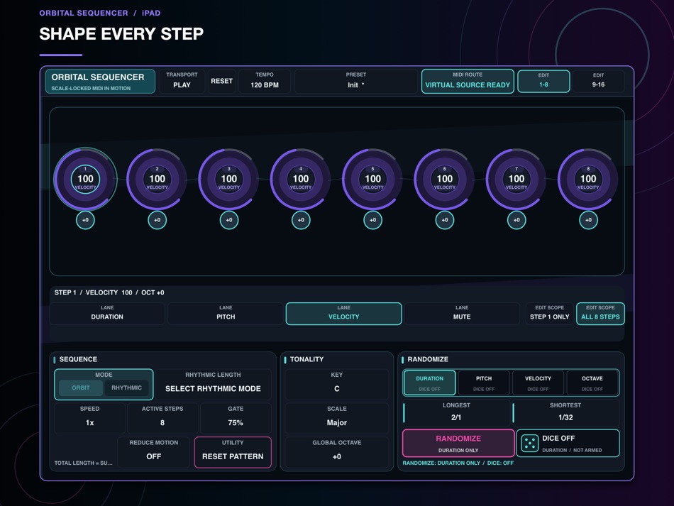 #2. Orbital Sequencer (iOS) Przez: Christopher Bryant