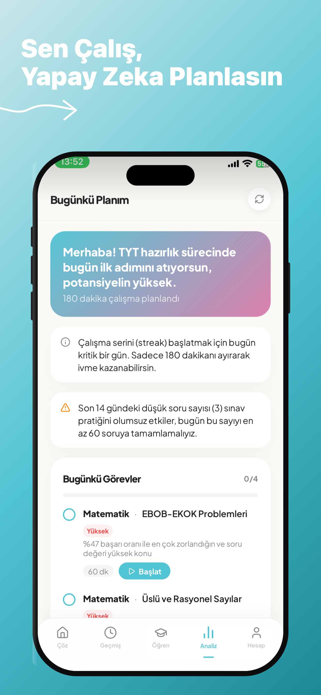ZekaAI - LGS & YKS Hazırlık screenshot 3
