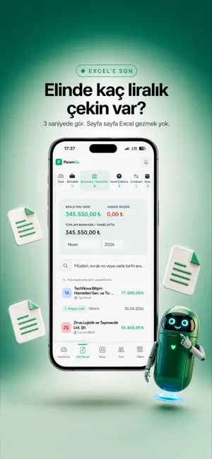 ParamGO: Çek & Kasa Takibi screenshot 4