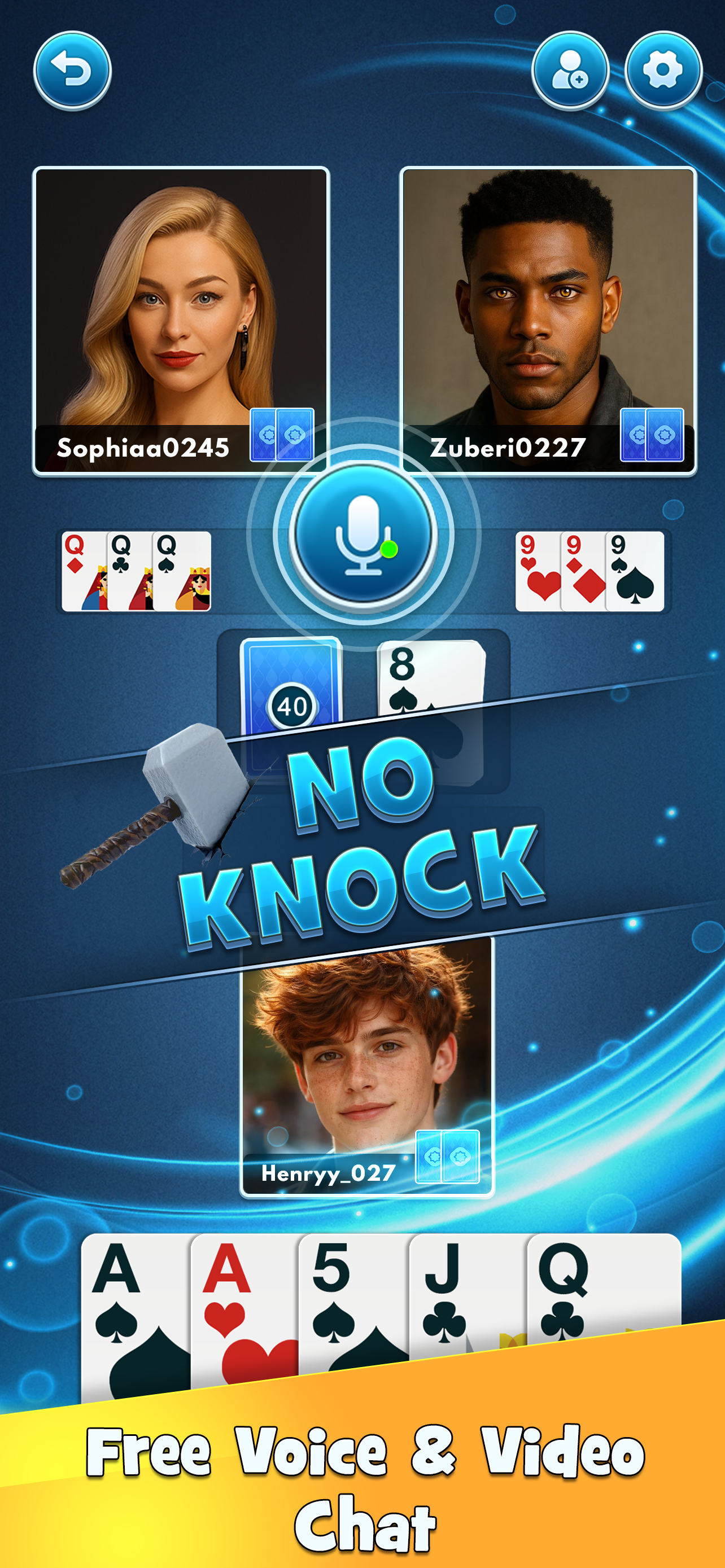 Tonk Video Card Game