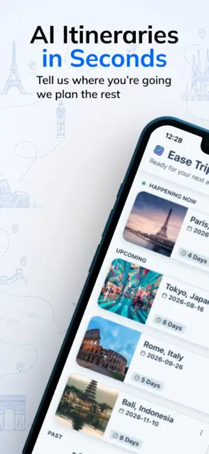 Ease Trip AI: Travel Planner screenshot 1