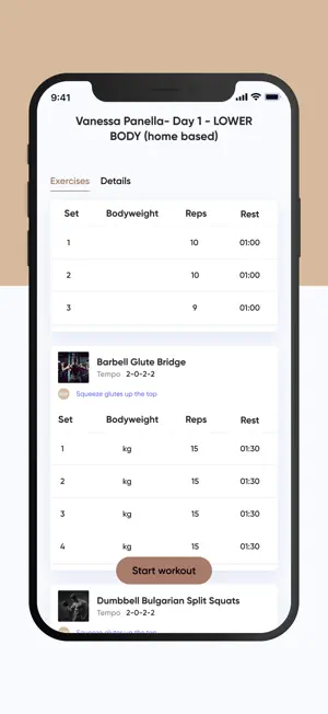 DVP Fitness screenshot 1