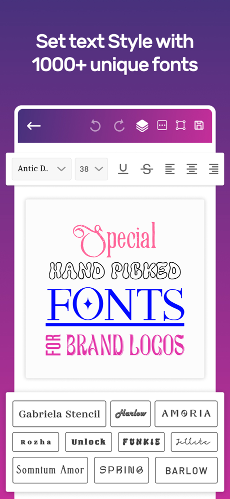 Logo Design Maker - Brand Shop screenshot 6