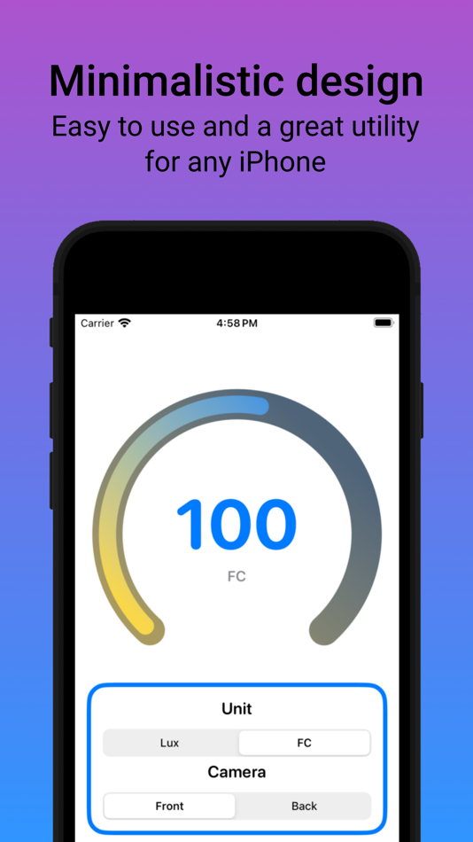 #2. Luminosys - Light Meter (iOS) Podle: Melissa Zwick