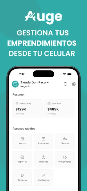 Auge - Inventario y ventas screenshot 1