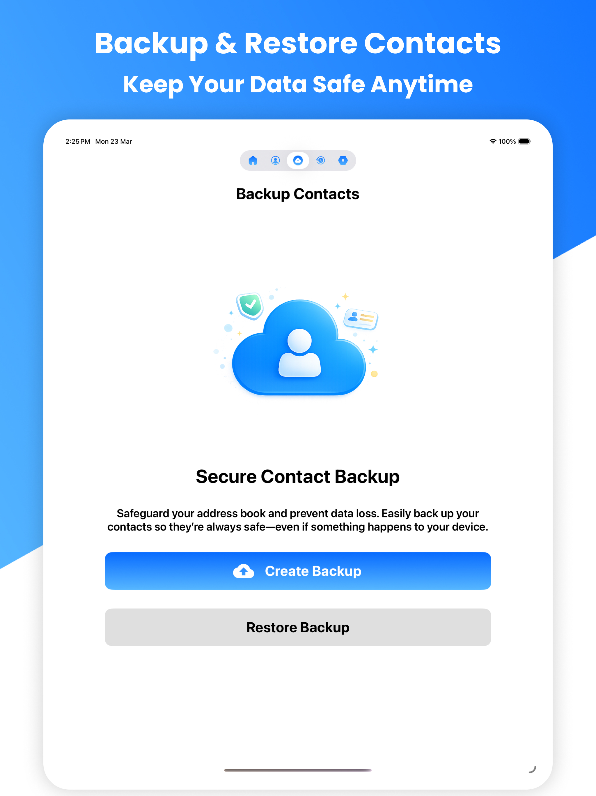 Contact Backup : Easy Restore screenshot 12
