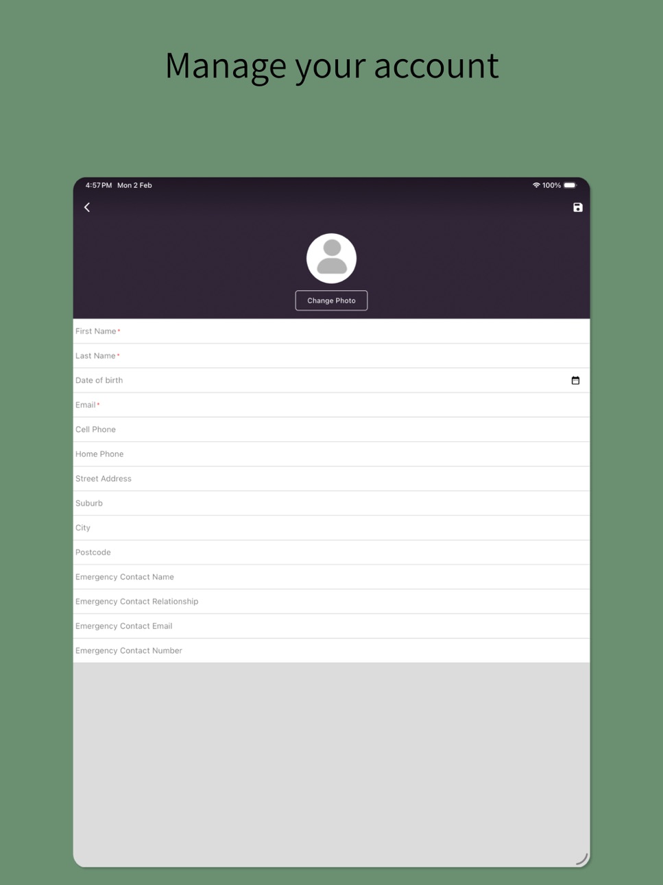 iPad screenshot