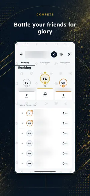 Prode Fútbol 2026 iPhone screenshot 3