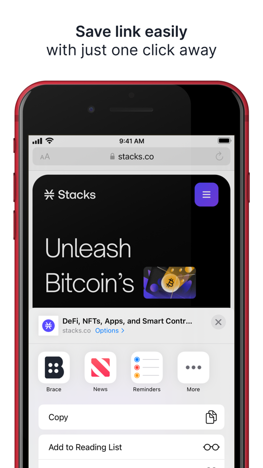 #3. Brace.to - Bookmark Manager (iOS) 由: STX APPS COMPANY LIMITED