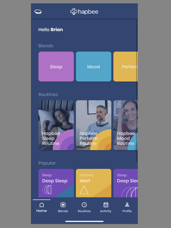 Screenshot #4 pour Hapbee Sleep & Health Wearable