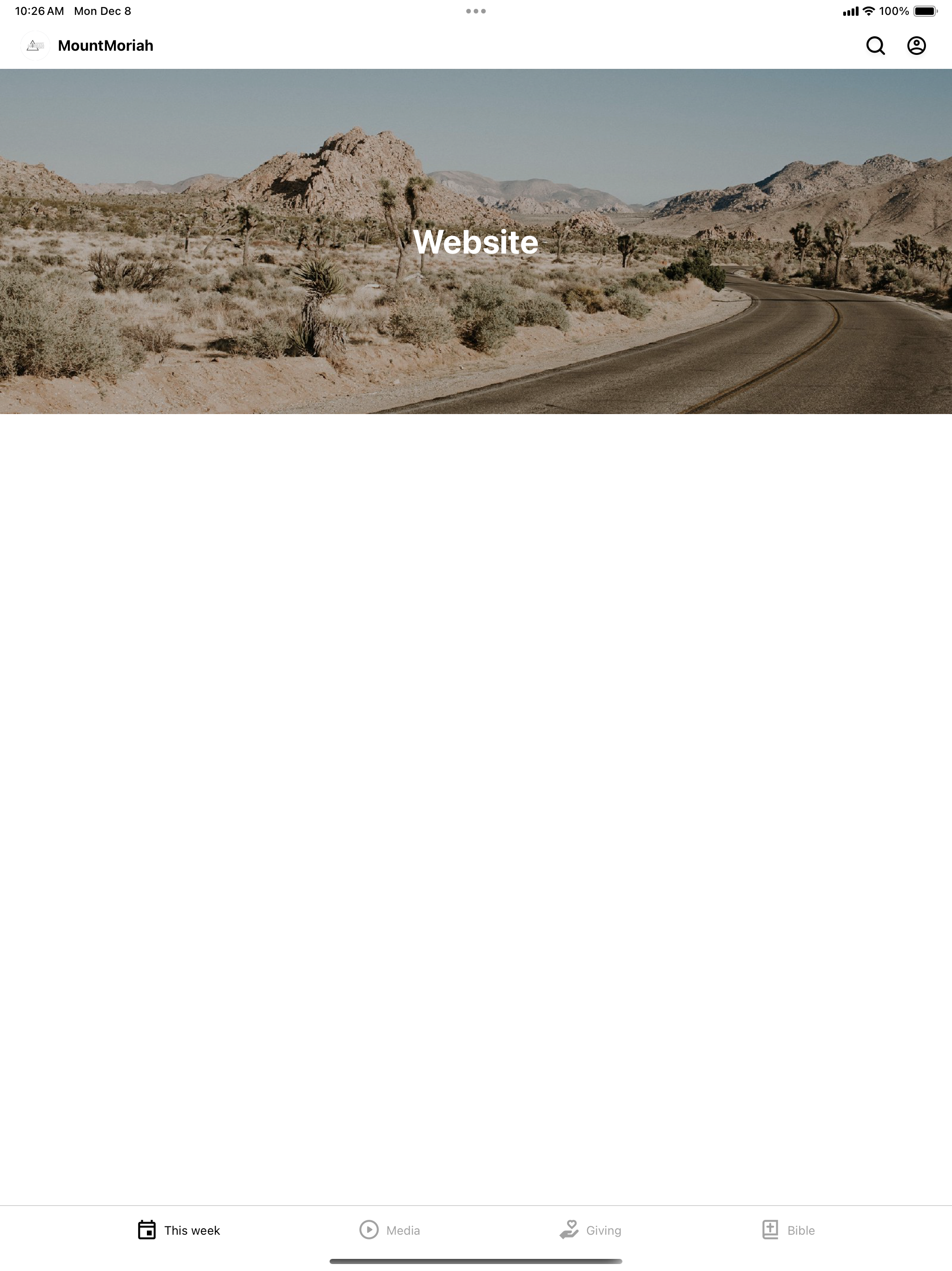 Mount Moriah Church LA screenshot 4
