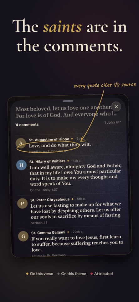 Bless: Scroll Catholic Bible screenshot 4