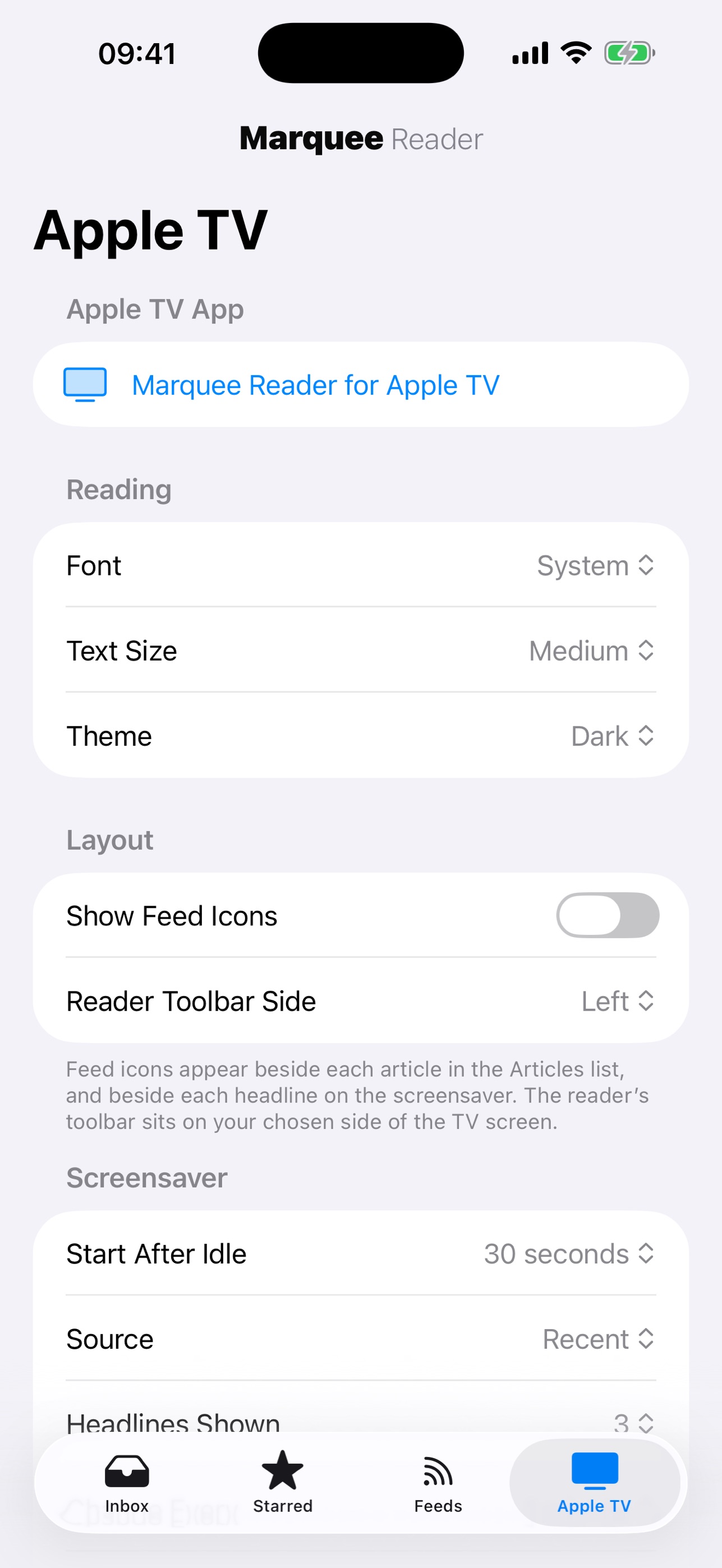 Screenshot 6 of Marquee Reader Companion