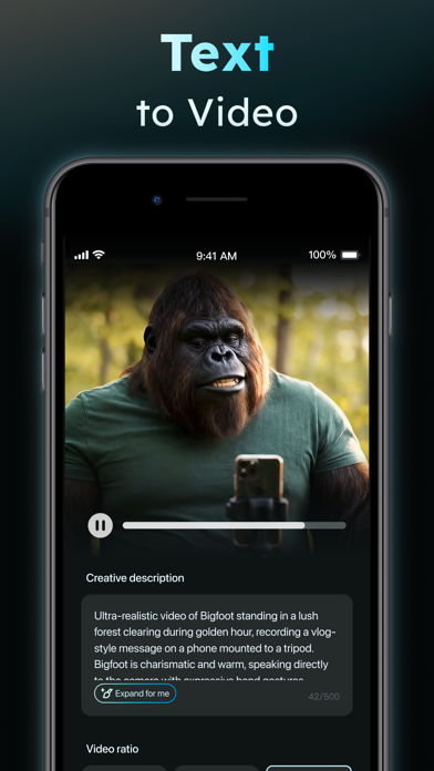 Screenshot 2 of AIReel：AI Video Generator App