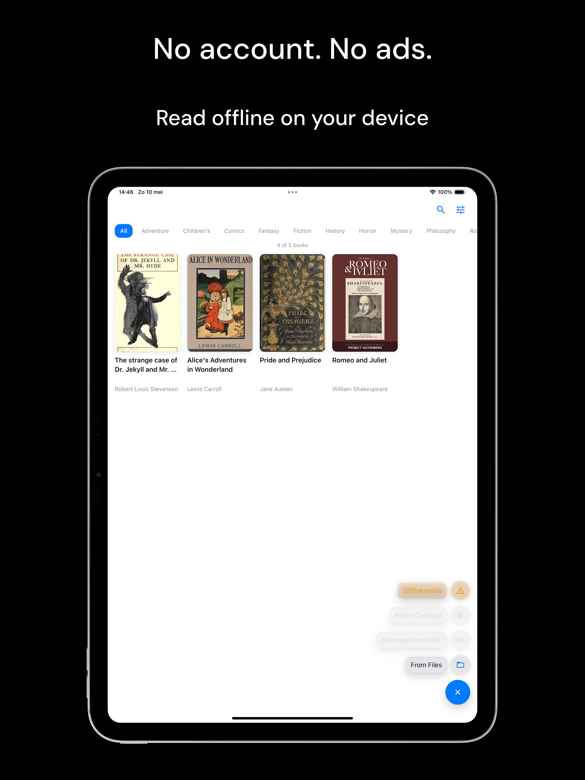 Fablum: EPUB & PDF Reader