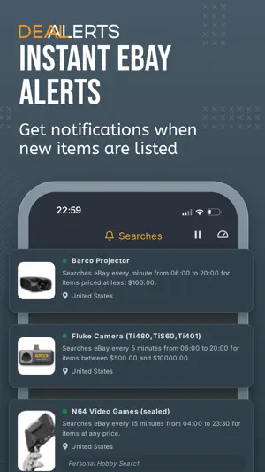 Dealerts: Alerts For eBay screenshot 1