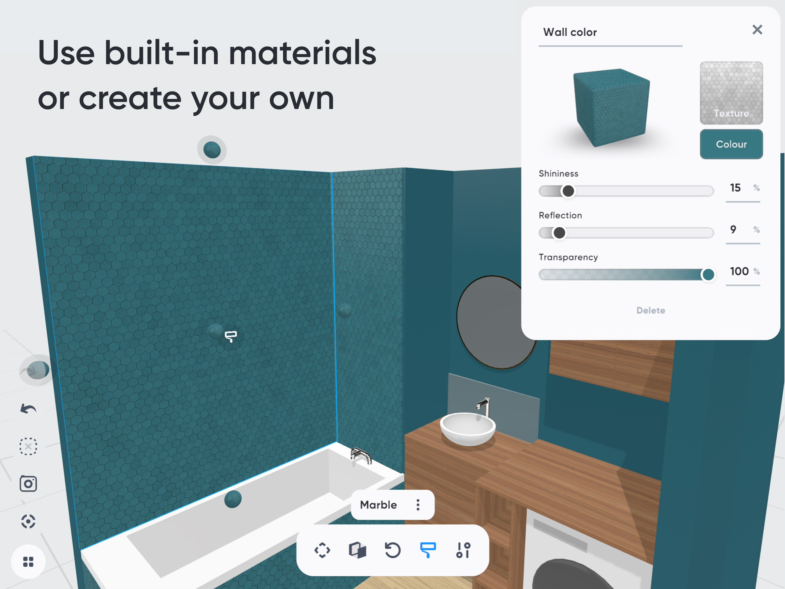 Moblo - 3D furniture modeling screenshot 13