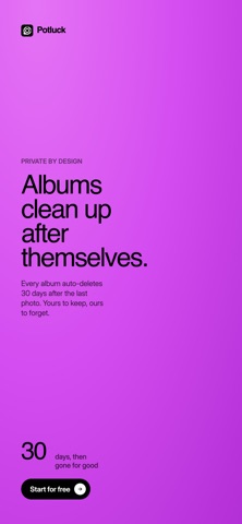 Potluck — Shared Albums screenshot