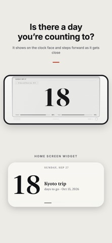 Clockist: Desk Clock & Days Screenshot 6 of 8
