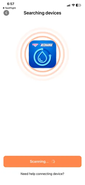 Recharge Hydration Tracker screenshot 1