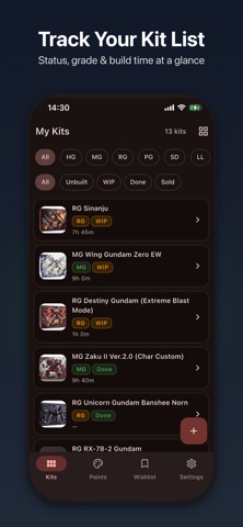 GunplaLog Screenshot 1 of 6