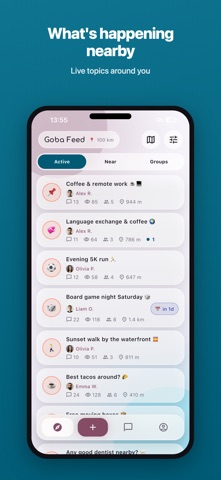 Goba: Social Network Screenshot 1 of 5