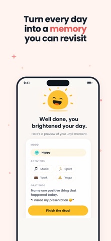 Joyli: Mood Tracker & Journal iPhone screenshot