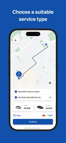 Flity: VTC Marseille, Menton screenshot