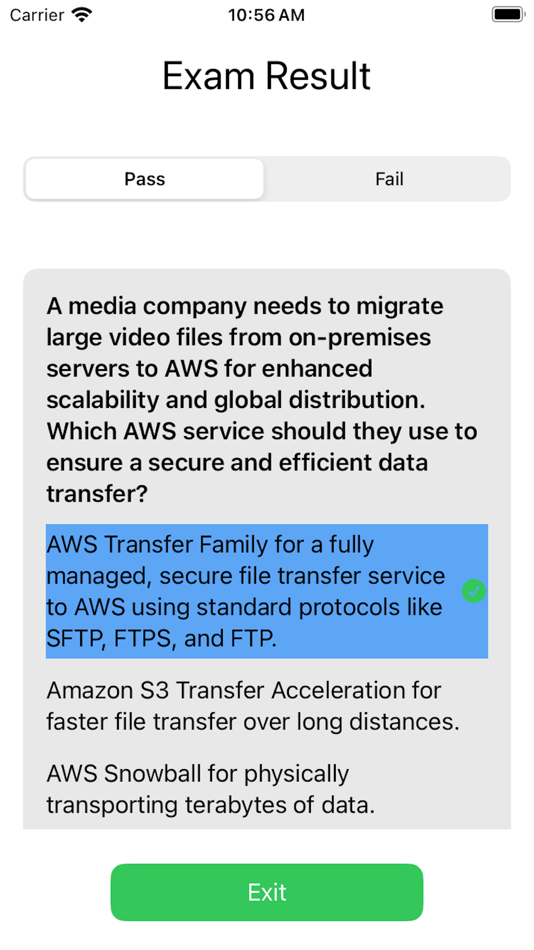 #8. AWS Data Engineer Prep Exam (iOS) 来自: Buydeepdiscount.com LLC