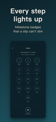 Ashore: Quit Smoking & Sober Screenshot 5 of 6