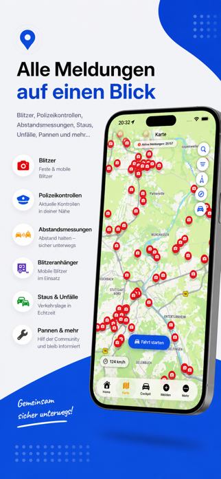 Blitzer & Polizeikontrollen Screenshot 1 of 7