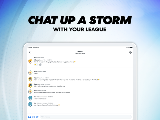 Yahoo Fantasy Sports: NBA, MLB iPad app afbeelding 5