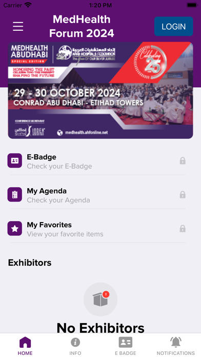 MedHealth Abu Dhabi 2024 Screenshot
