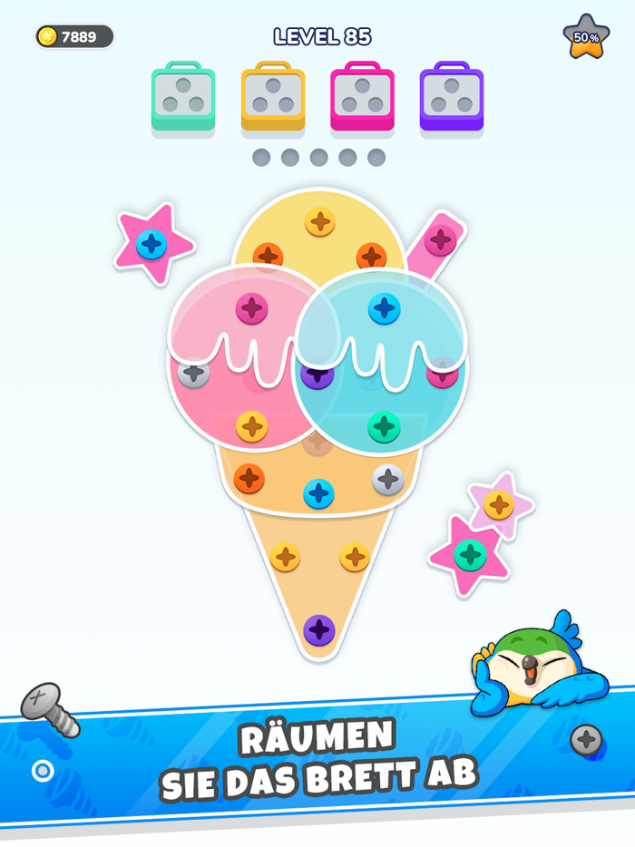 Screw Master Color Nuts Jam