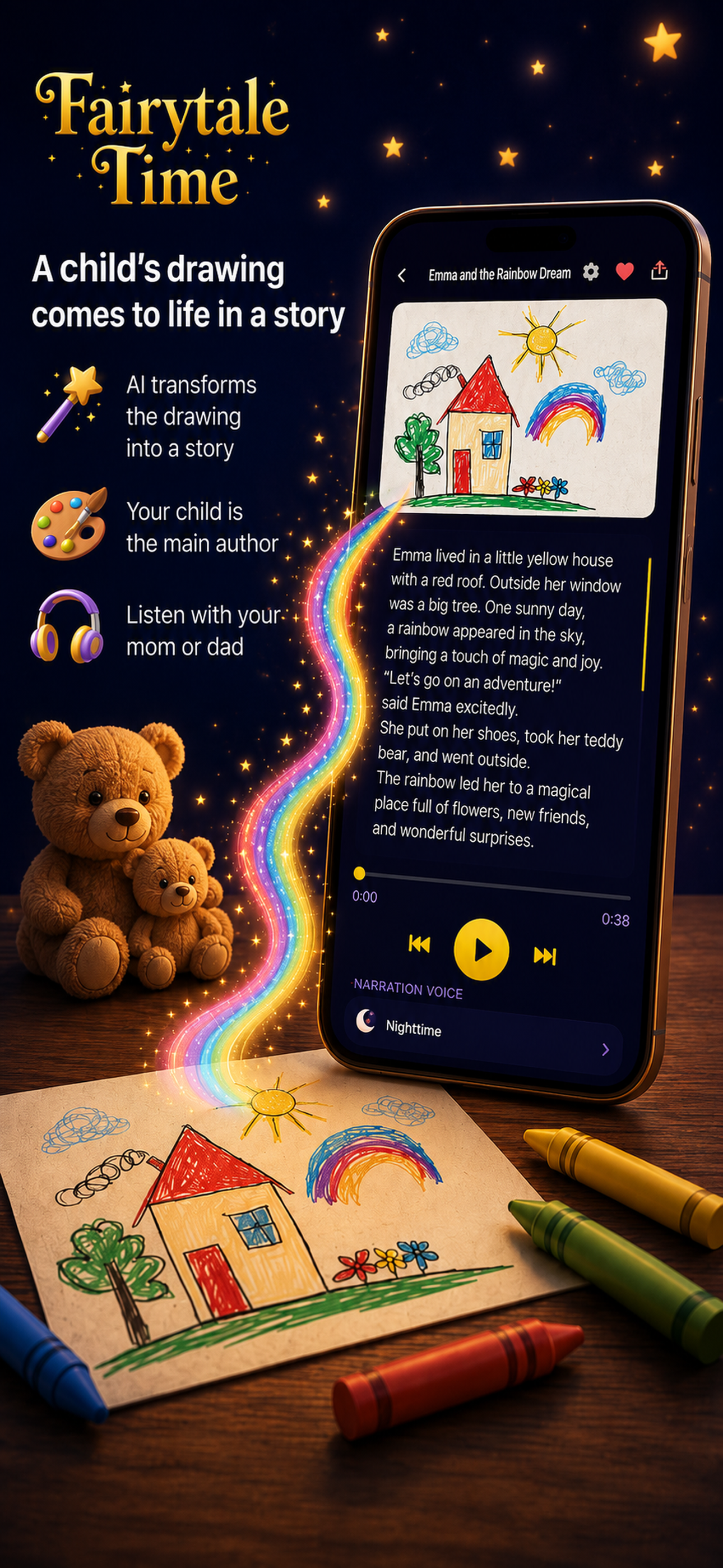 Fairytale Time: AI Stories