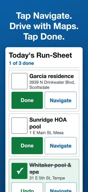 Lapsheet: Pool Route Planner screenshot 2