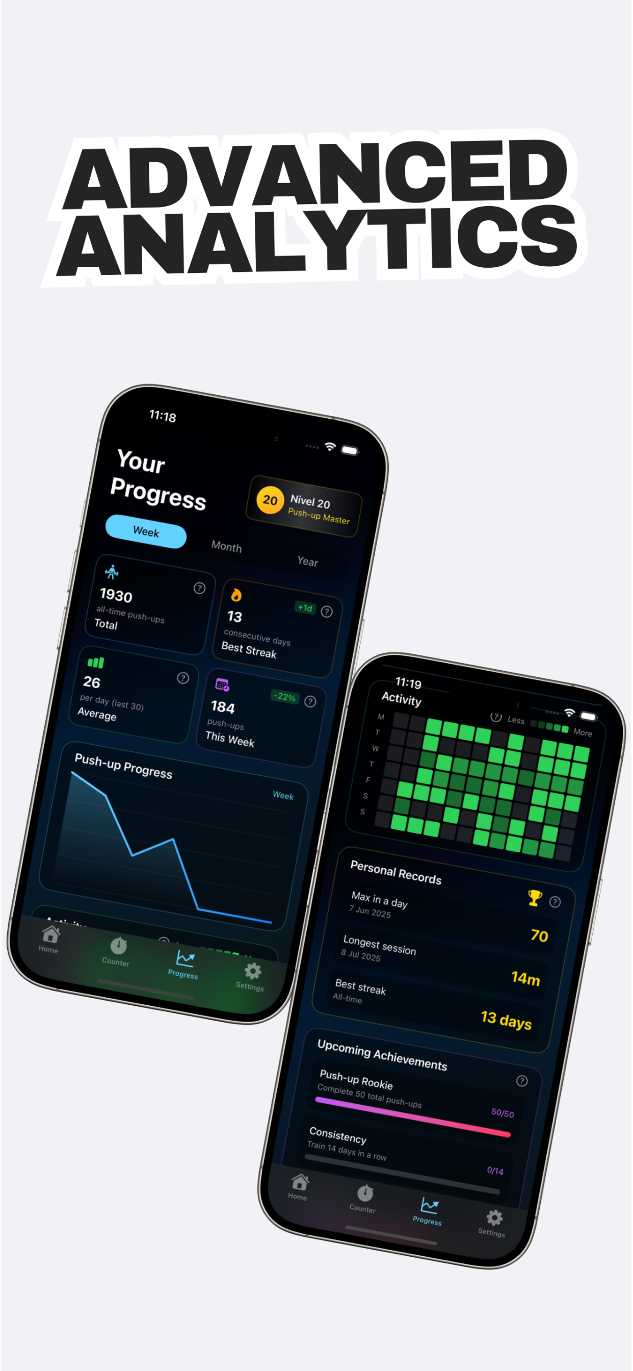 Push Up Time – AI App Blocker
