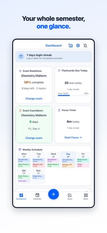 The Focus Path: Study Planner Screenshot 1 of 4