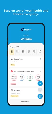 Kinvolve screenshot