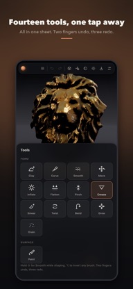 Clay Shaper: 3D Sculpting screenshot 2