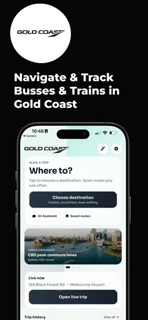 Gold Cost Buss & Train Tracker screenshot 1