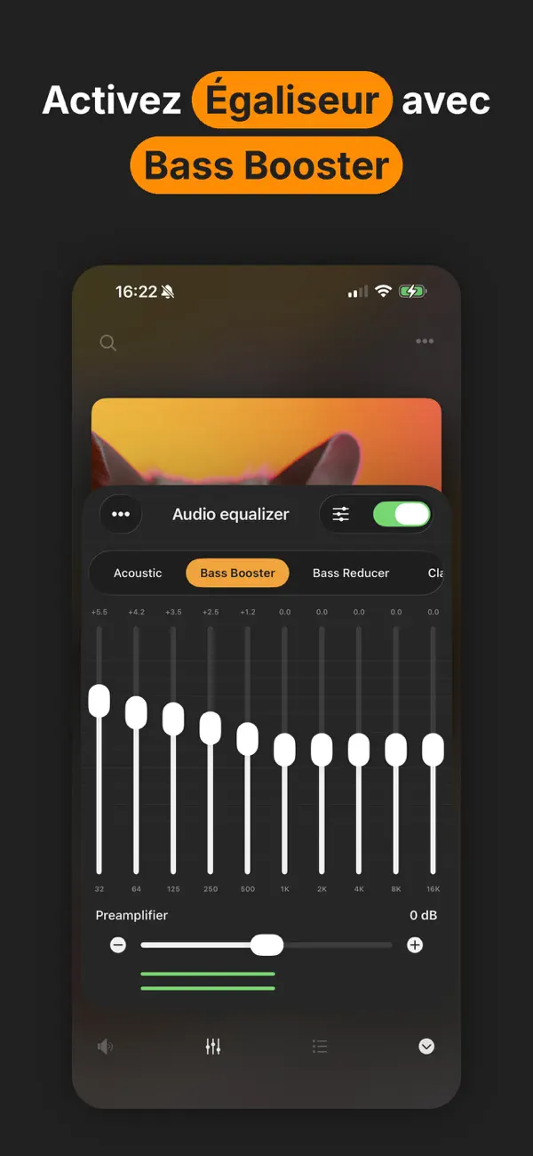 Screenshot #2 pour Flacbox: Lecteur de Musique