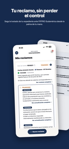 Reclamos Internacionales Screenshot 1 of 5