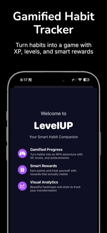 Habit Tracker – LevelUP Screenshot 1 of 5