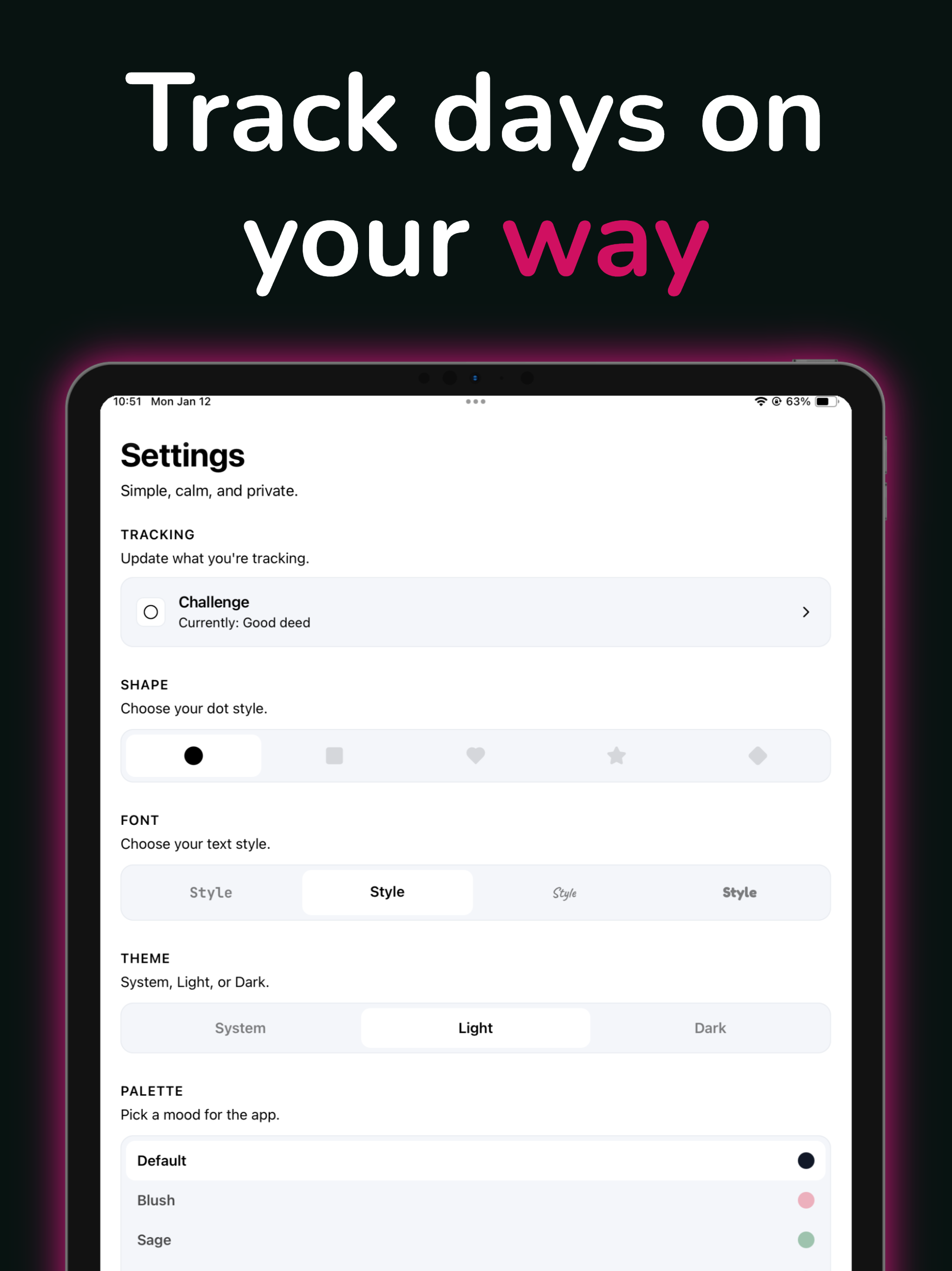Daily Tracker: One Day screenshot 11