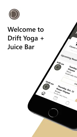 DRIFT YOGA + JuiceBar Seattle screenshot 1